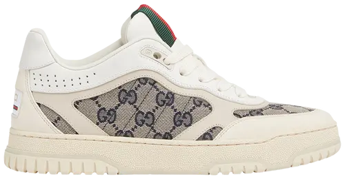 Men's Gucci Re-Web GG Canvas - Beige Blue Sneakers