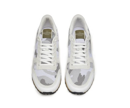 Men's Valentino Garavani Rockrunner White Sneakers