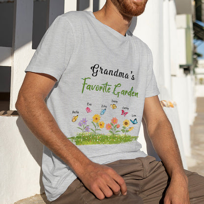 Favorite Garden - Personalized Customized T-shirt - Gift For Garden Lover - Gift For Friend