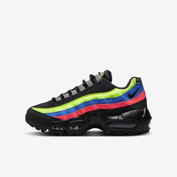 Men's Nike Air Max 95 Black Multi-Color Shoes