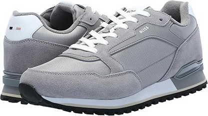 Men’s BOSS Parkour-L Runn Mushroom Grey Sneaker