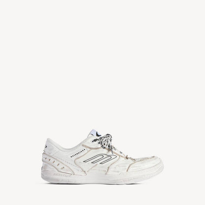 Men' Balenciaga Hamptons Worn-out Trainers White Sneaker