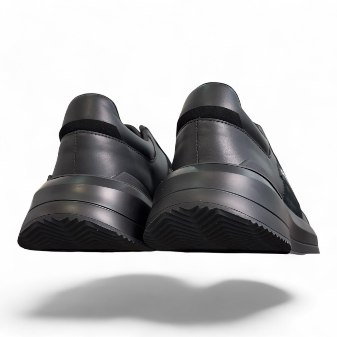 Men's Dolce & Gabbana Low-Top Platform Black Sneakers