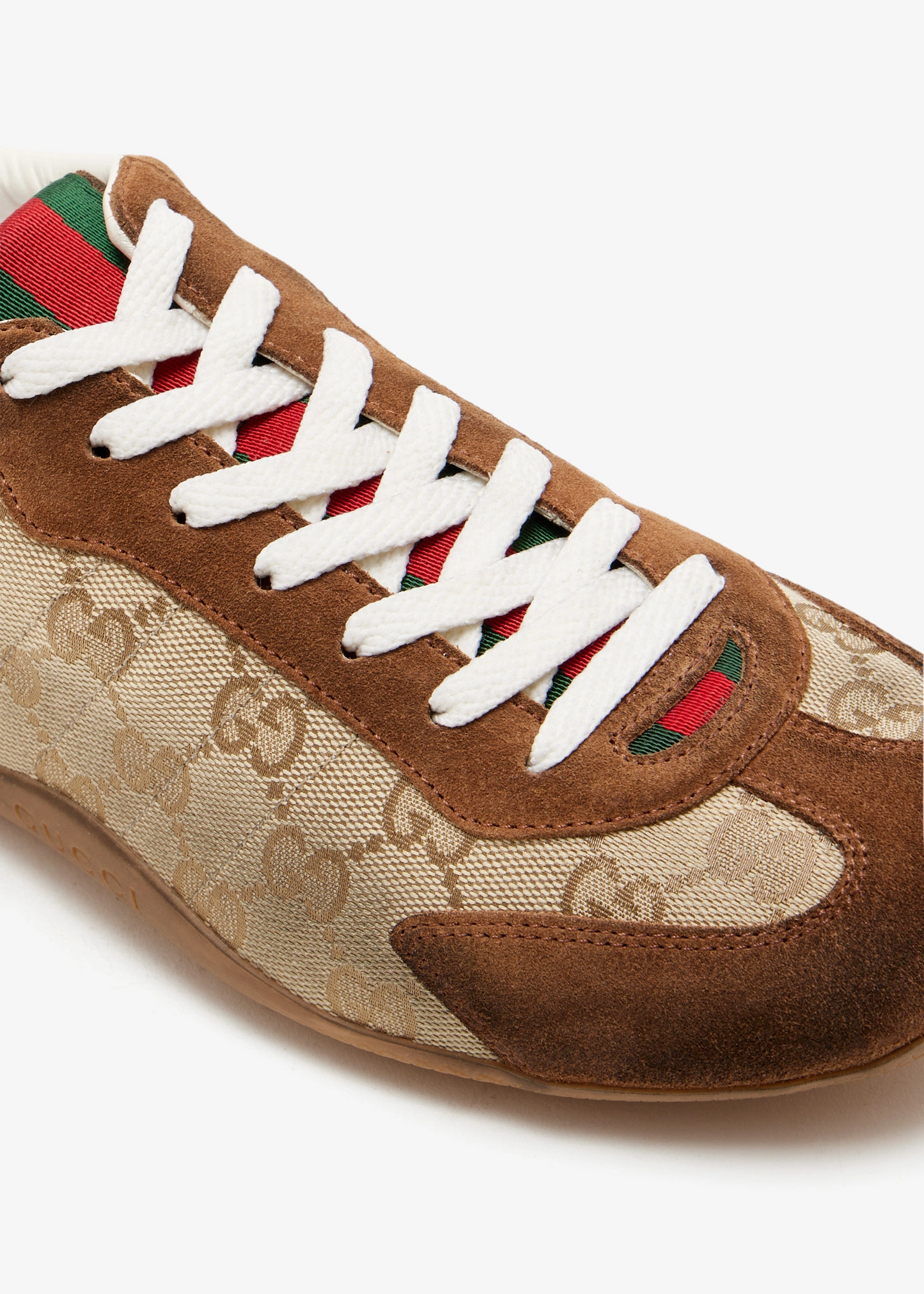 Men's Gucci Shift Brown Sneakers