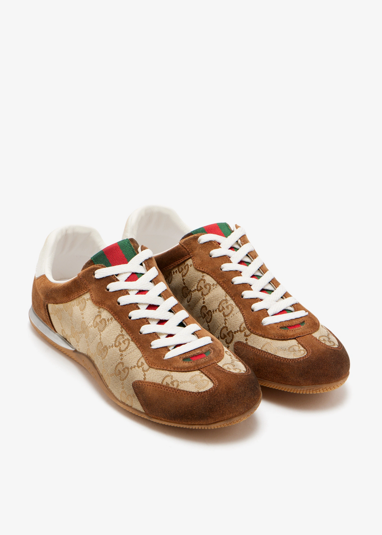 Men's Gucci Shift Brown Sneakers
