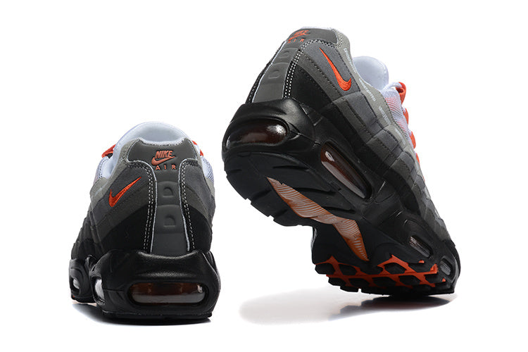 Men's Undefeated x Nike Air Max 95 'Orange' Shoes