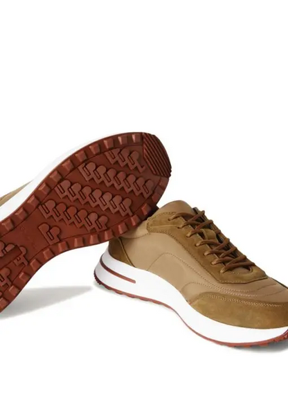 Men's Loro Piana Weekend Walk Smoky Tree Sneakers