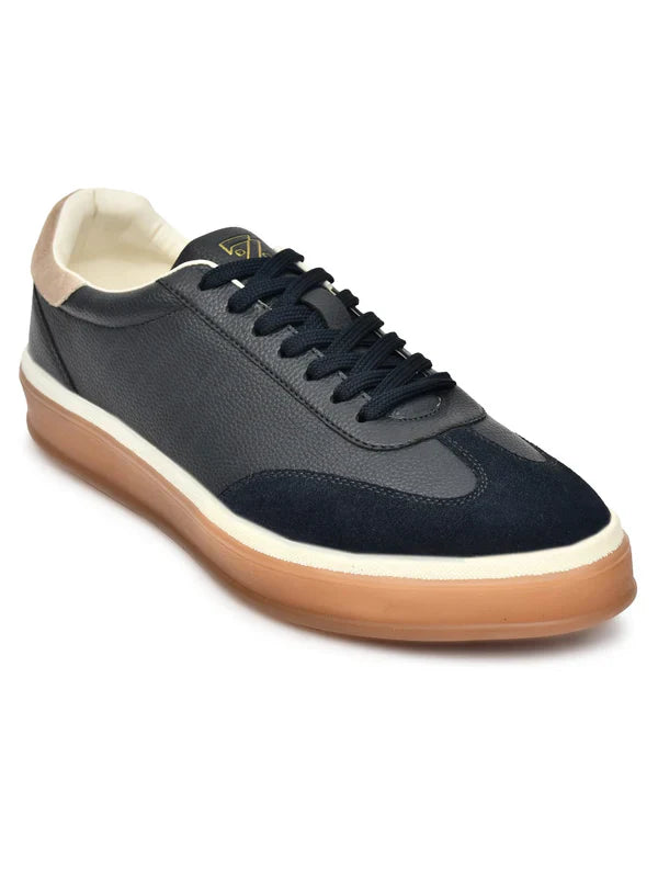 Men's Loro Piana Tennis Walk  Navy Blue Sneakers