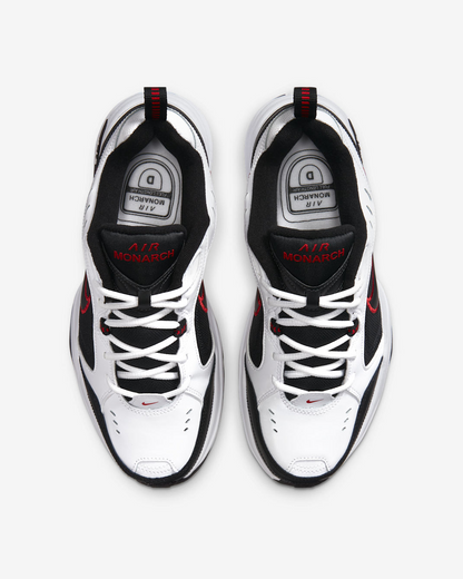 Men's Air Monarch 4 White Black Shoes