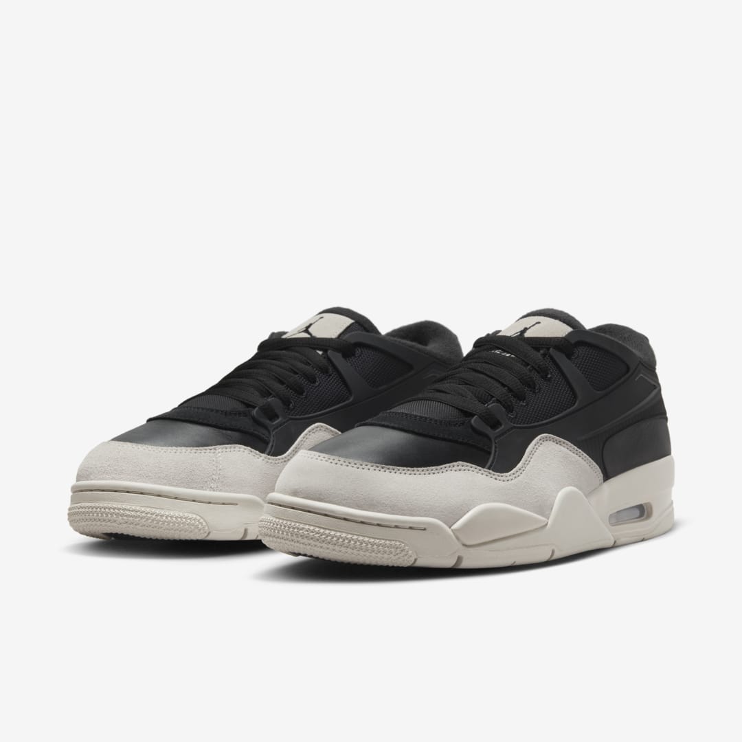 Men's Air Jordan 4 RM 'Black Light Bone' Shoes