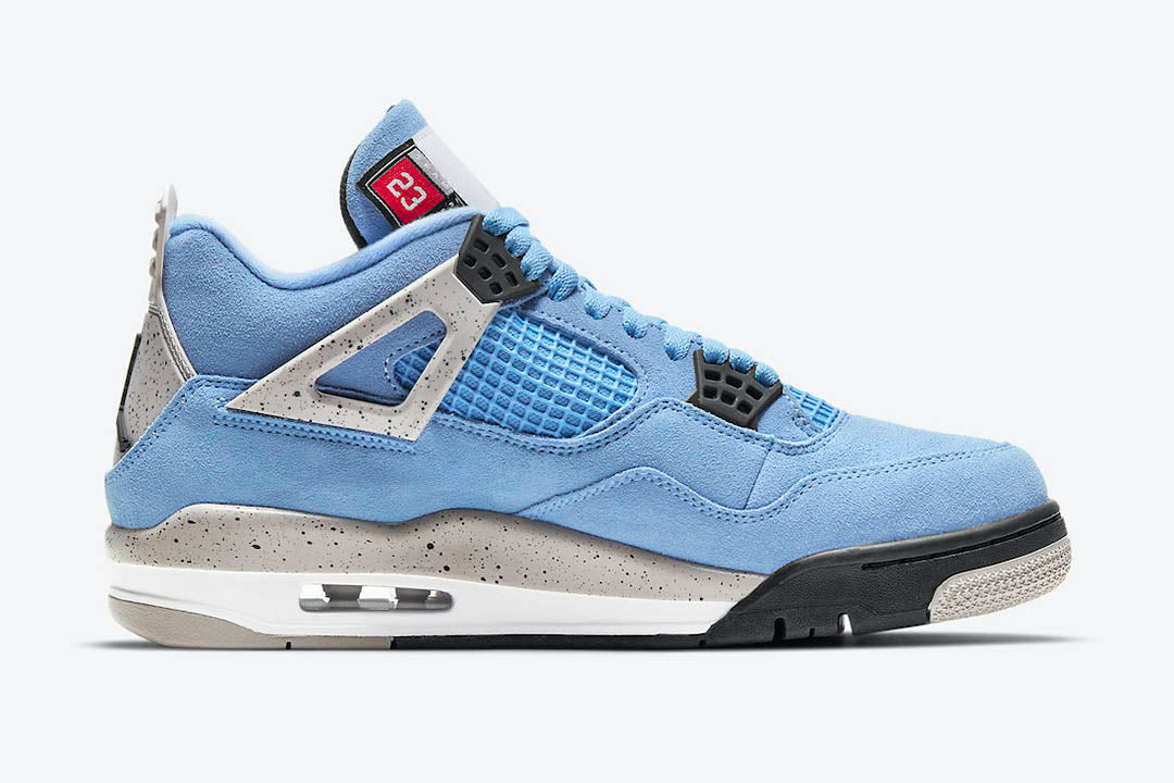 Men's  Air Jordan 4 'University Blue' Shoes