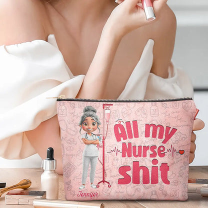 All My Nurse - Personalized Cosmetic Bag
