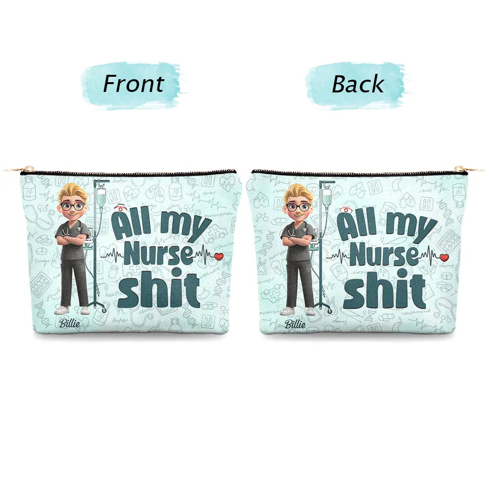 All My Nurse - Personalized Cosmetic Bag