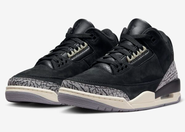 Men's Nike Air Jordan 3 Off Noir Shoes