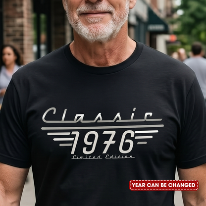 Birthday Gift, Vintage Old Age Gift For Him, Dad, Husband, Grandpa - Personalized Shirt