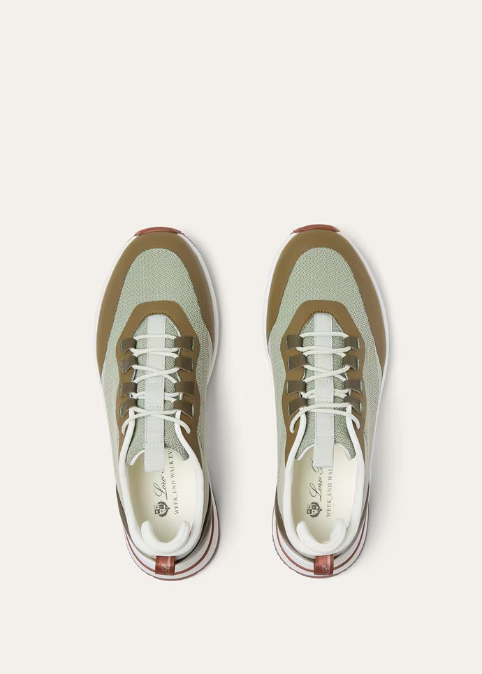 Men's Clothbase Loro Piana Frost Dark Green Sneakers