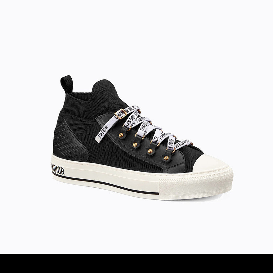 Men's Dior Walk’n’Dior Platform Black Sneakers