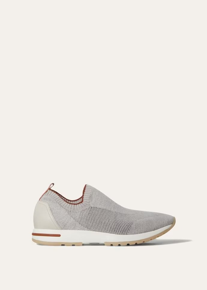 Men's Loro Piana 360 LP Flexy Walk Gray Mix Sneakers