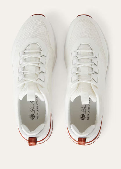 Men's Clothbase Loro Piana White Sneakers