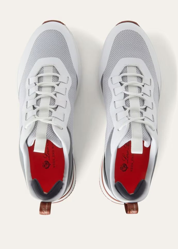 Men's Clothbase Loro Piana Frost Gray Sneakers