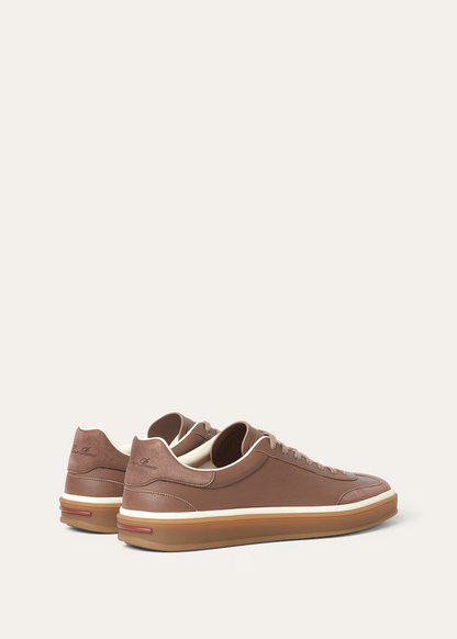Men's Loro Piana Tennis Walk  Grey Taupe Sneakers