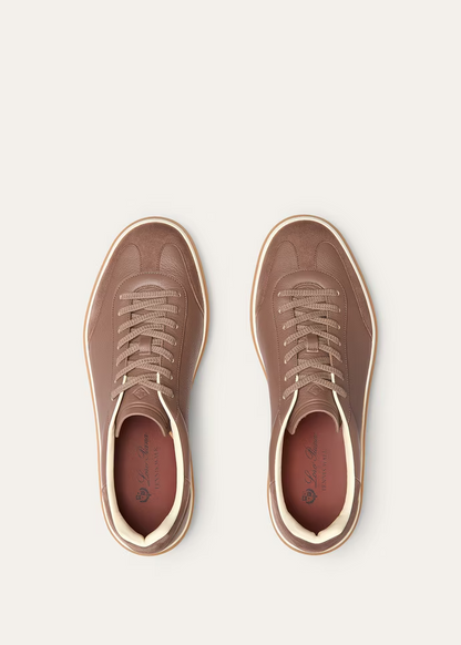 Men's Loro Piana Tennis Walk  Grey Taupe Sneakers