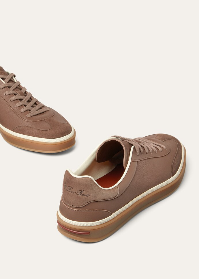 Men's Loro Piana Tennis Walk  Grey Taupe Sneakers