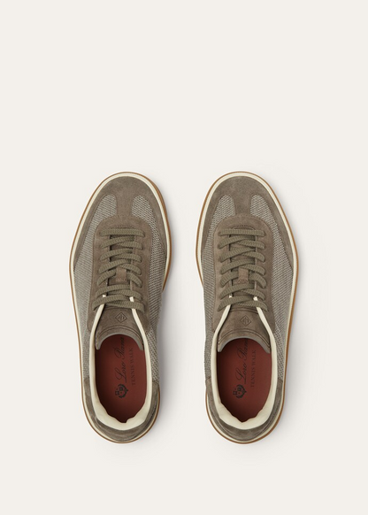 Men's Loro Piana Tennis Walk Wheat Stitch Sneakers