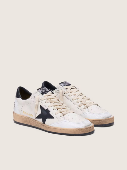 Men's Golden Goose Ball Star Black Sneakers