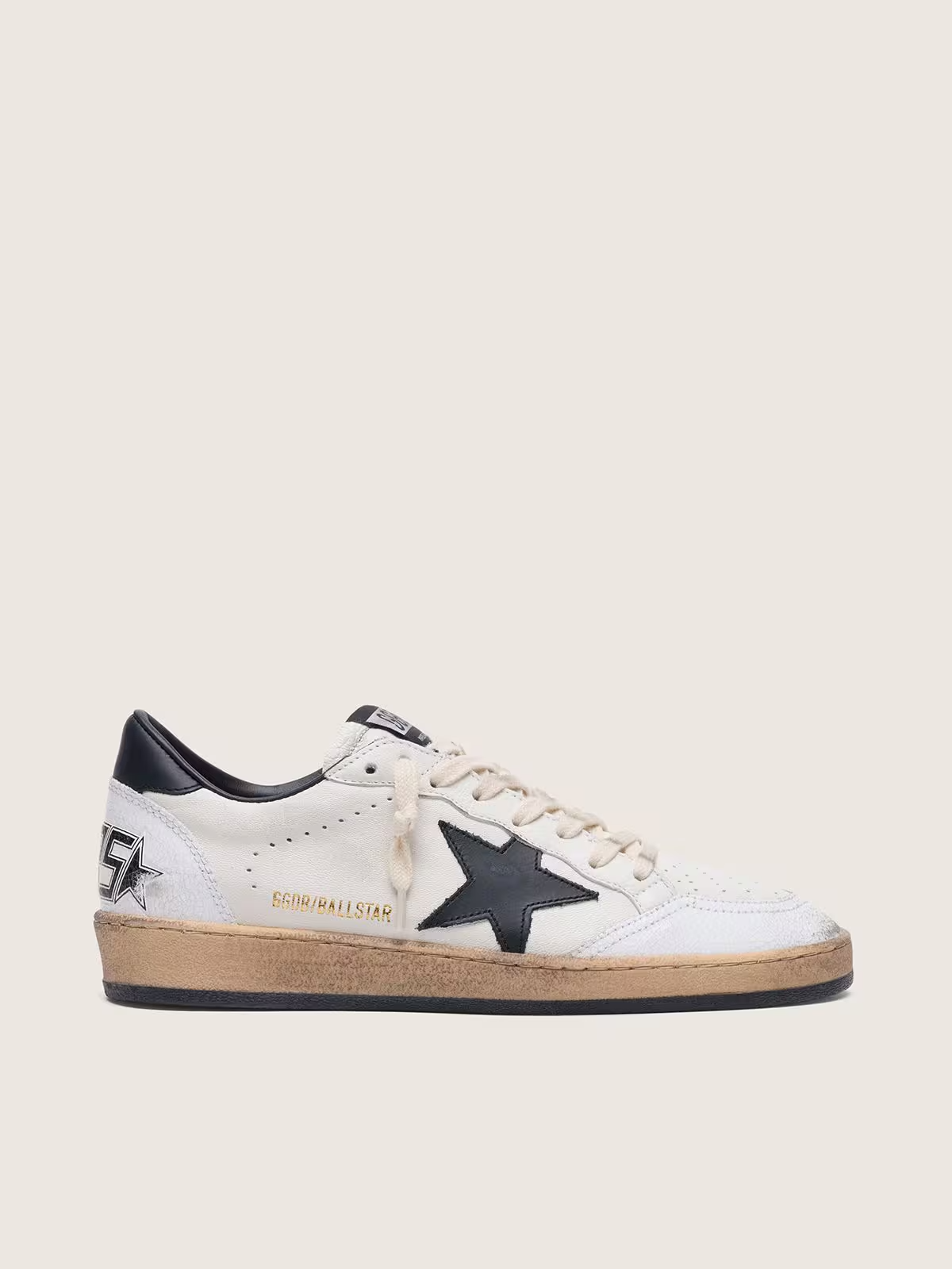 Men's Golden Goose Ball Star Black Sneakers
