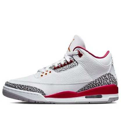 Men's Air Jordan 3 Cardinal Red Shoes