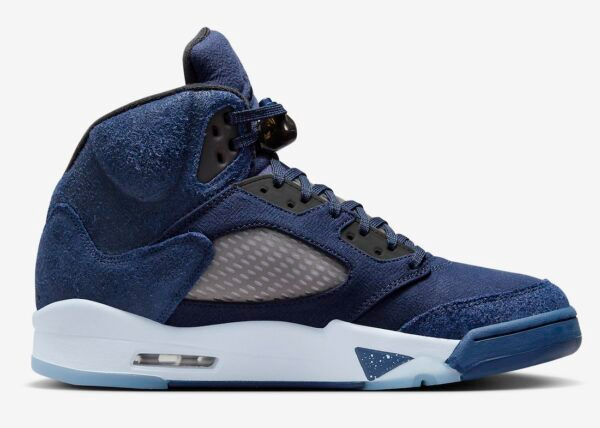 Men's Nike Air Jordan 5 Retro Midnight Navy Shoes