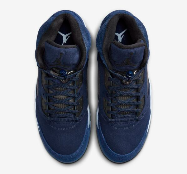 Men's Nike Air Jordan 5 Retro Midnight Navy Shoes