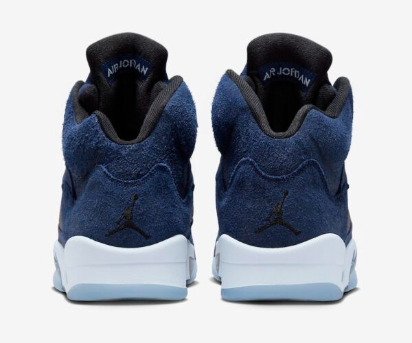 Men's Nike Air Jordan 5 Retro Midnight Navy Shoes