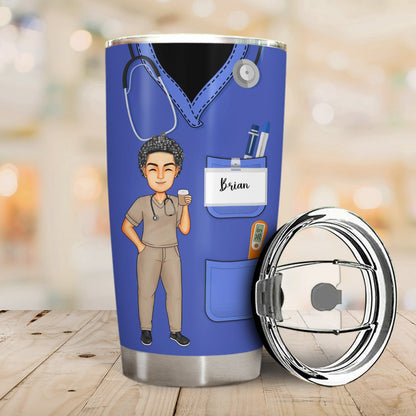 Nurse Nutrition Facts New Version - Gift For Nurses - Personalized Tumbler