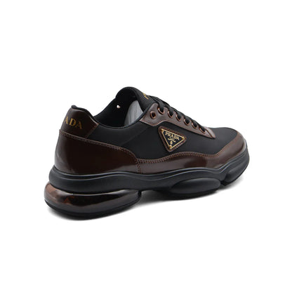 Men's Prada Milano Premium Quality Italian Brown Sneakers