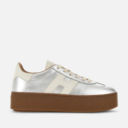 Men's Hogan Silver Sneakers
