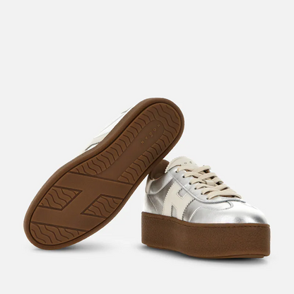 Men's Hogan Silver Sneakers