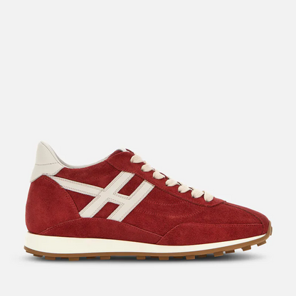 Men's Hogan 86er Suede Red Sneakers