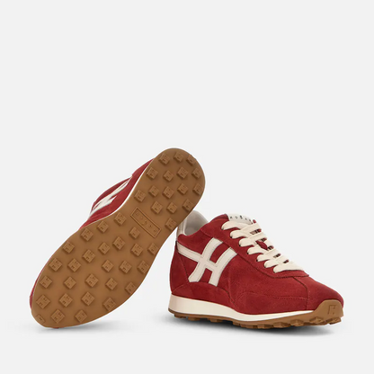 Men's Hogan 86er Suede Red Sneakers