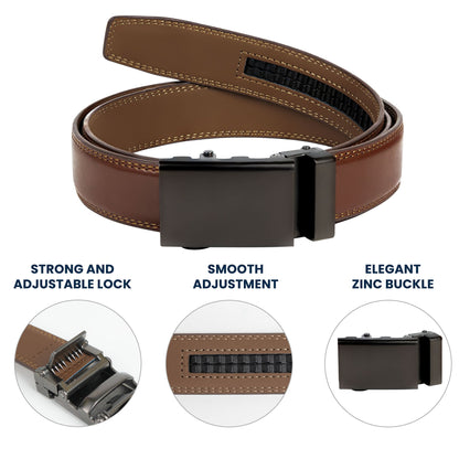 I Sucked It So It's Mine Naughty - Personalized Leather Belt With Engraved Buckle