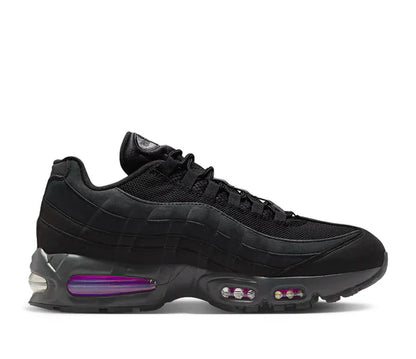 Men's Nike Air Max 95 Black Vivid Purple Shoes