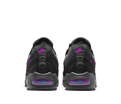 Men's Nike Air Max 95 Black Vivid Purple Shoes