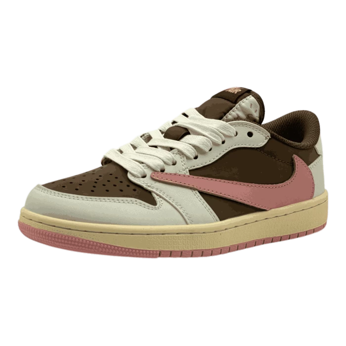 Men's Travis Scott x Air Jordan 1 Retro Low ‘ Dark Pony' Shoes