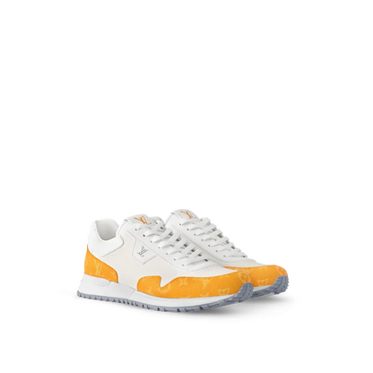 Men's Louis Vuitton Run Away Orange Sneakers