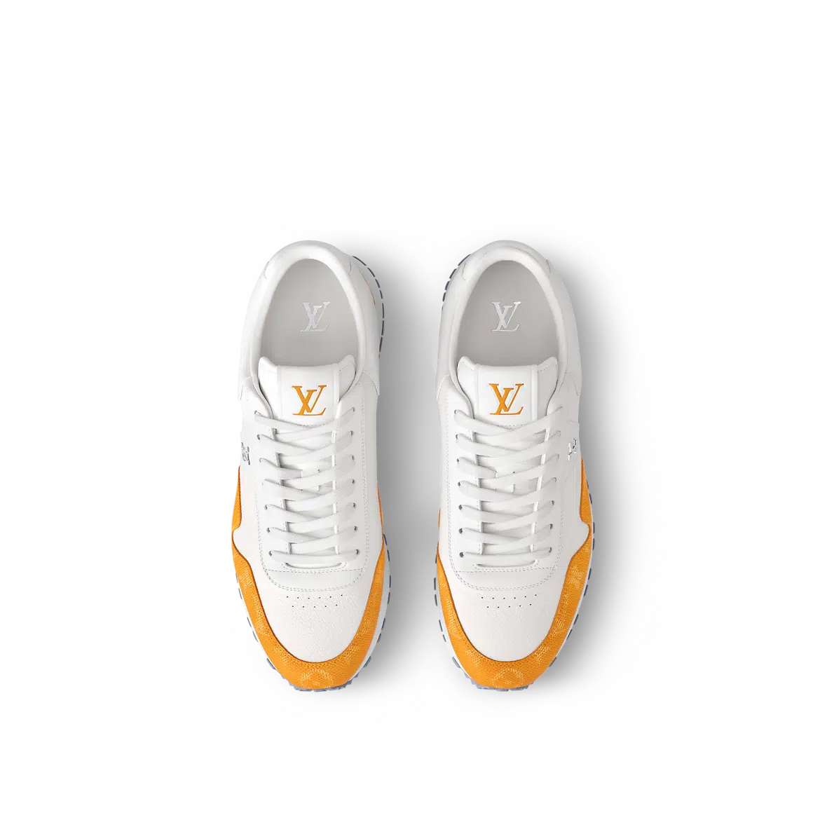 Men's Louis Vuitton Run Away Orange Sneakers