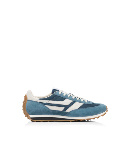 Men's Tom Ford Mick Panelled Blue Sneakers
