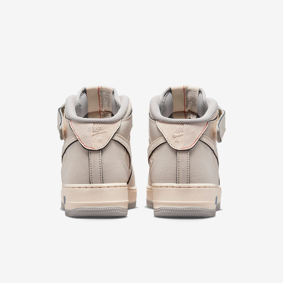 Men's Nike Air Force 1 Mid Pearl White Shoes