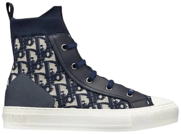 Men's Dior Walk’n’Dior Platform Deep Blue Sneakers