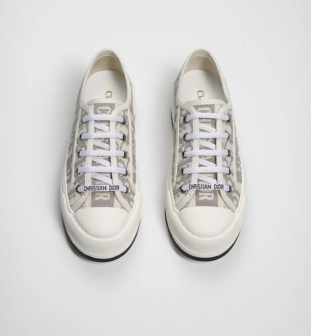 Men's Dior Walk’n’Dior Platform Stone Gray Sneakers